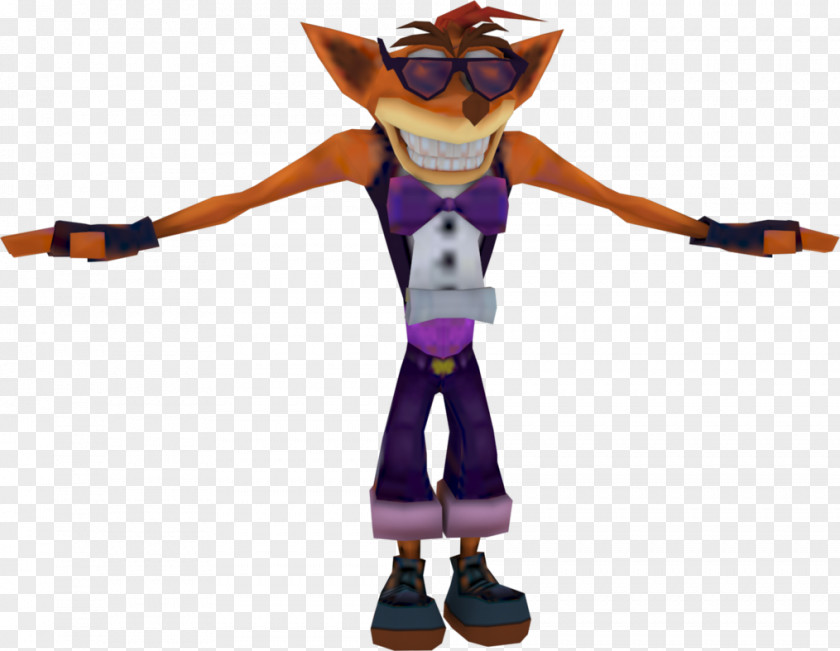 Crash Tag Team Racing Of The Titans Video Game Mad Scientist PNG