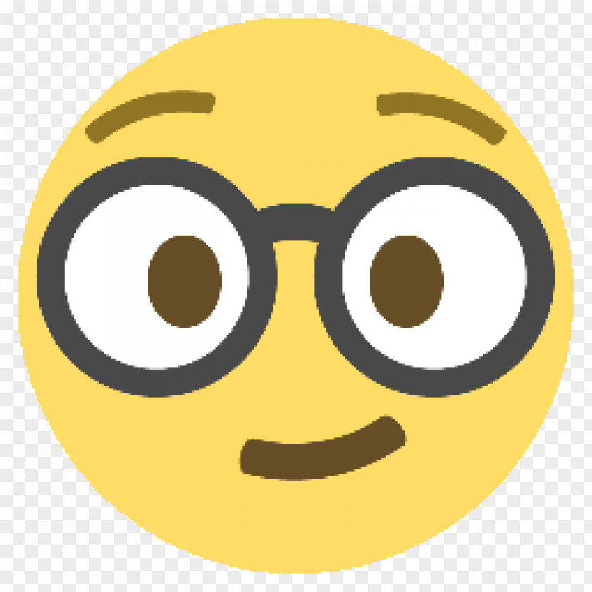 Emoji Emoticon Smiley Nerd PNG