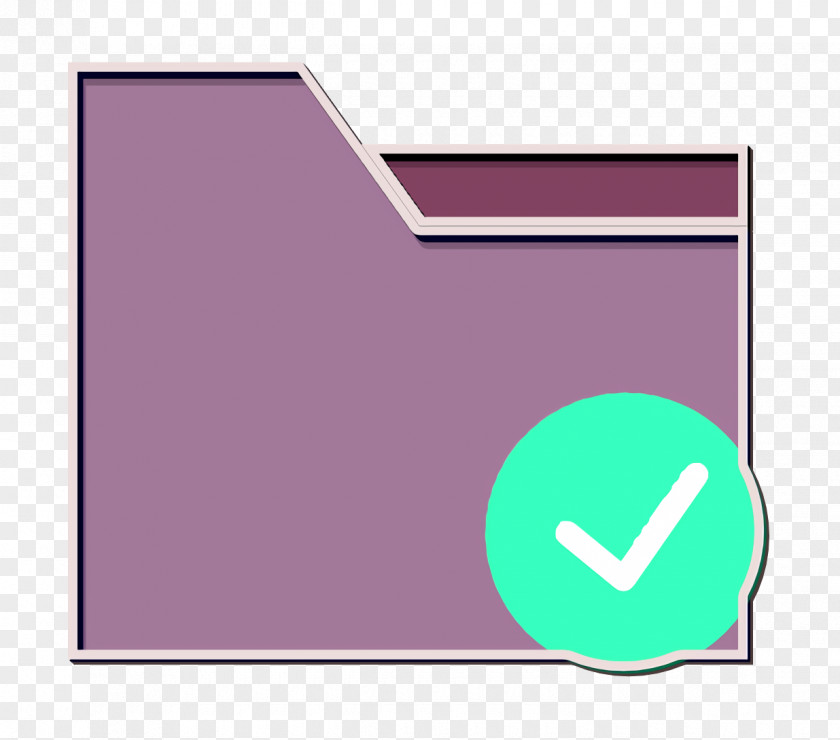 Paper Rectangle Interaction Assets Icon Folder PNG