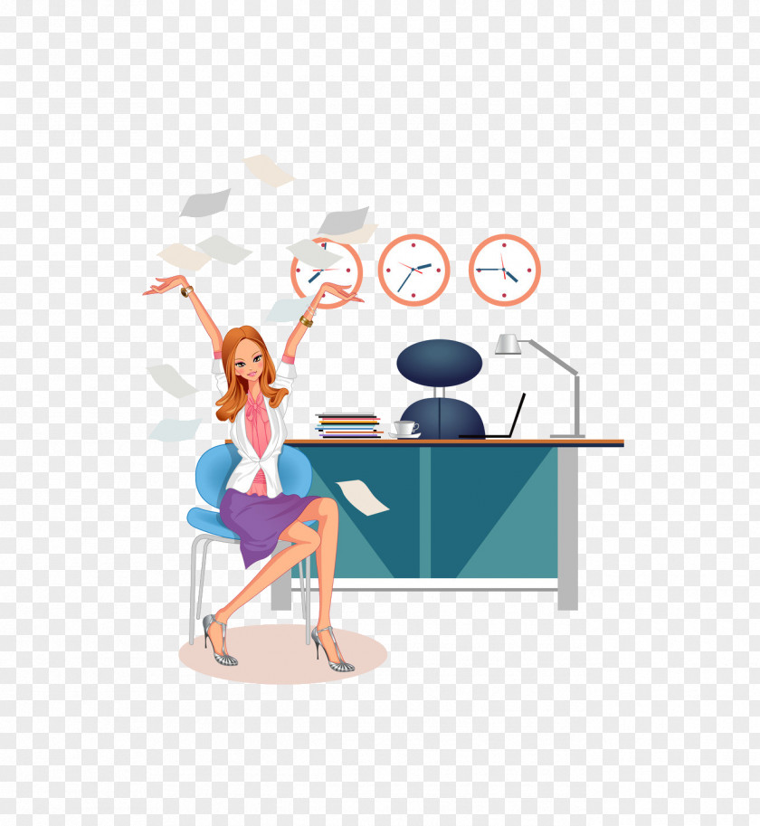Professional Women Office Royalty-free Clip Art PNG