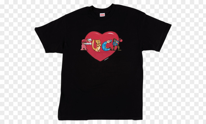 T-shirt Logo Sleeve Heart Font PNG