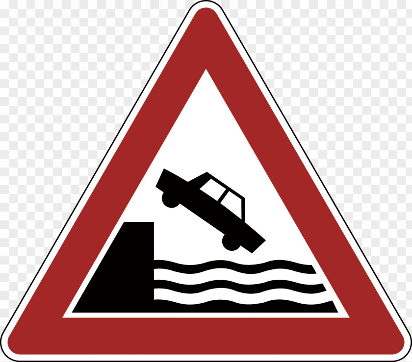 Vector Attention River Quayside Traffic Sign Warning Pixabay PNG