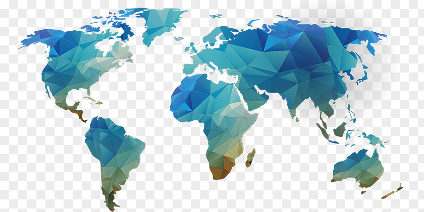 World Map Globe Blank PNG