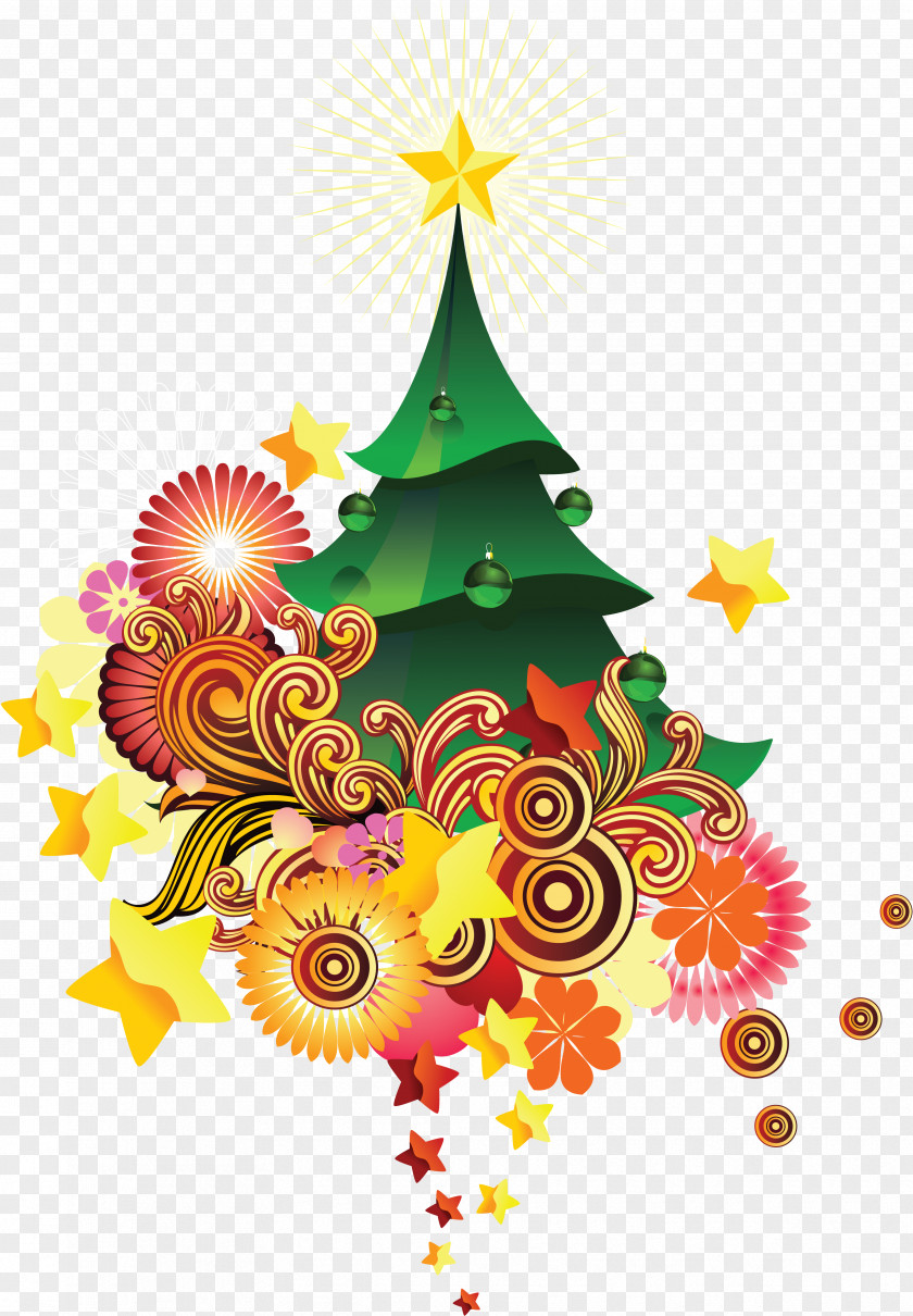 Bell New Year Tree Christmas Holiday PNG