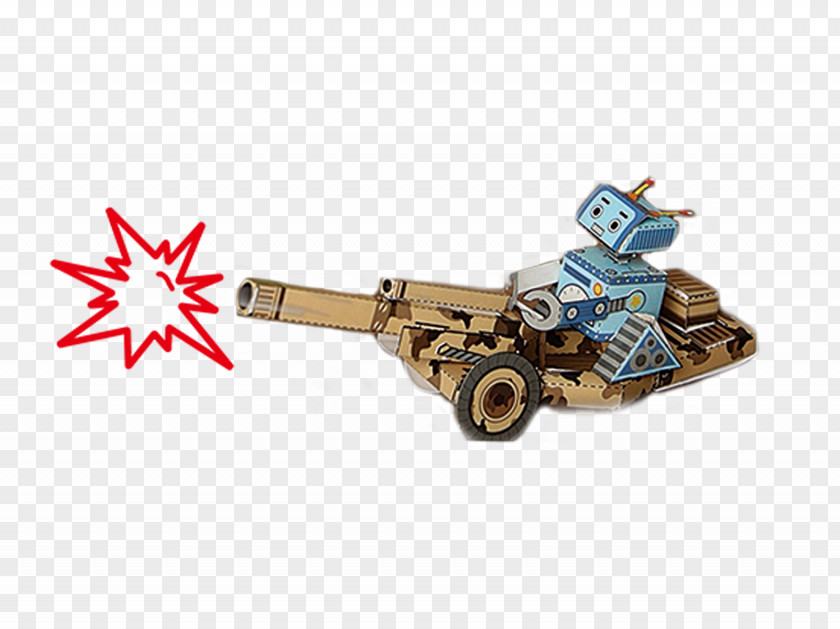 Blue Robot Tank MULTANKS PNG