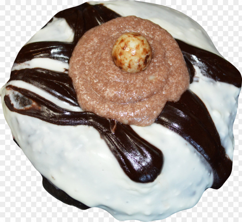 Chocolate Drizzle Donuts Lebkuchen Praline Snack Cake PNG