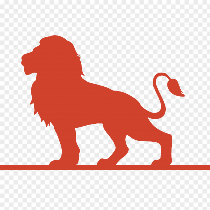 Lion Poster Silhouette PNG