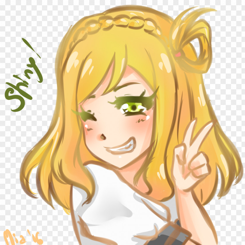 Mari Ohara Cheek Hair Blond Ear Forehead PNG