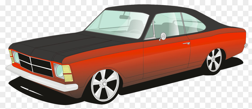 Opala Vector Chevrolet Car Drawing PNG