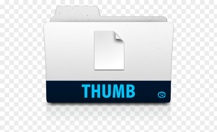 Thumb Folder Multimedia Brand Font PNG