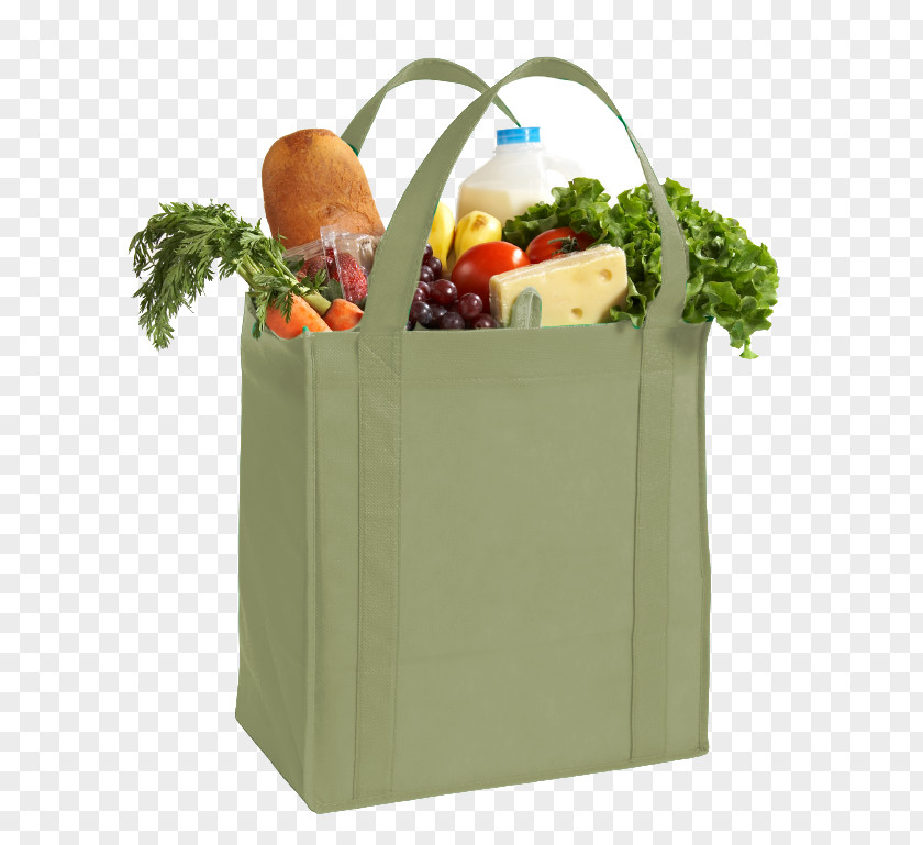 Bag Reusable Shopping Bags & Trolleys Grocery Store PNG