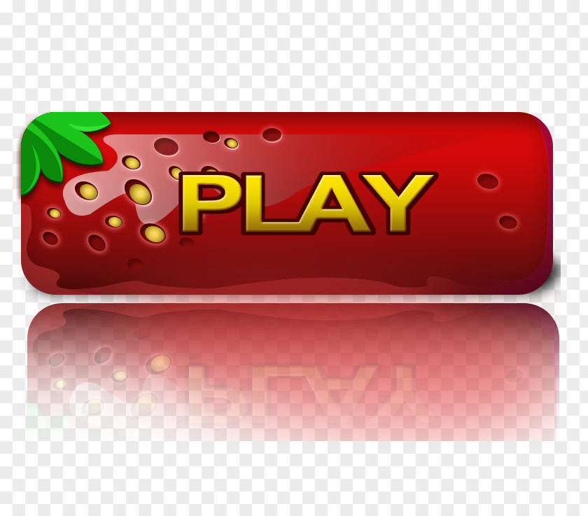 Creative Strawberry Buttons Button Download Icon PNG