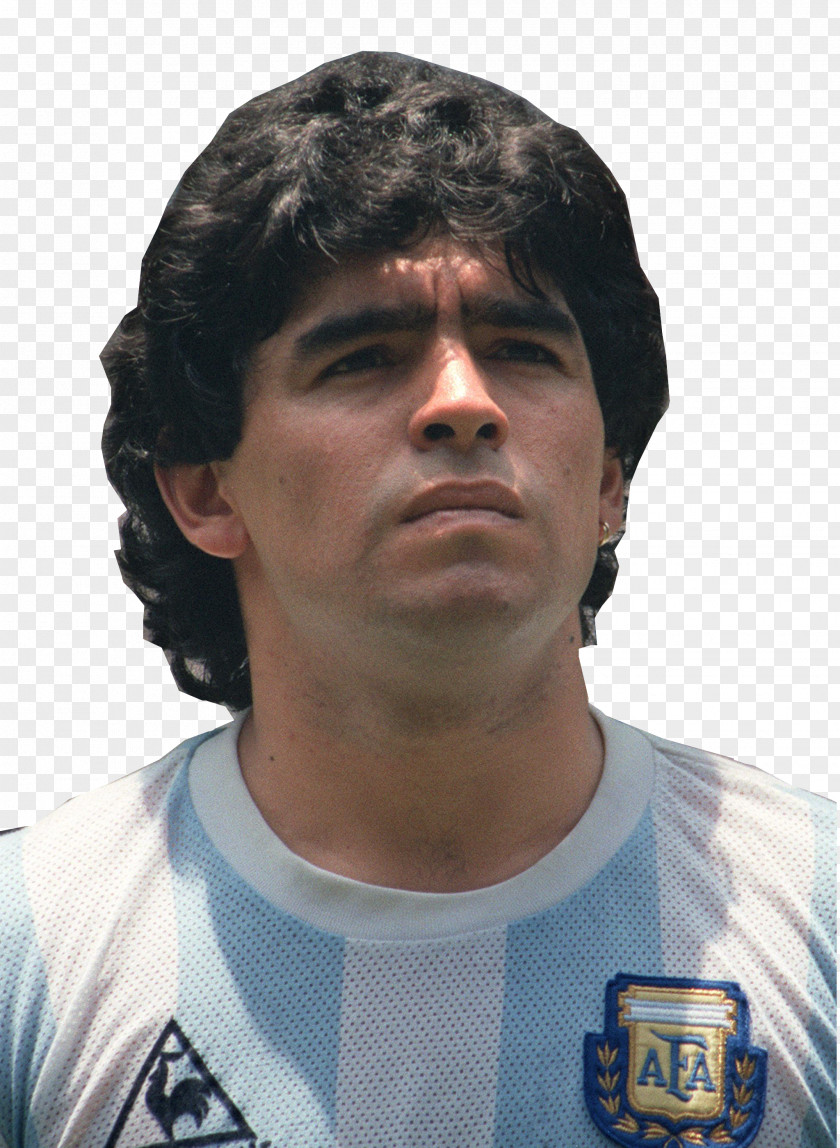 Football Diego Maradona 1986 FIFA World Cup Argentina National Team Argentinos Juniors By Kusturica PNG