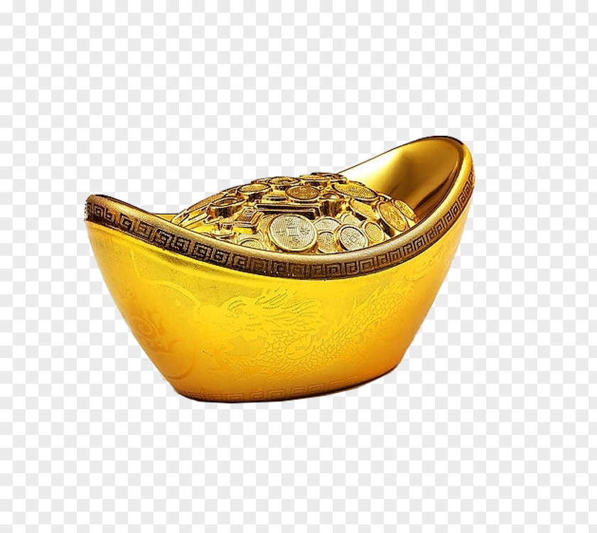 Gold Sycee PNG