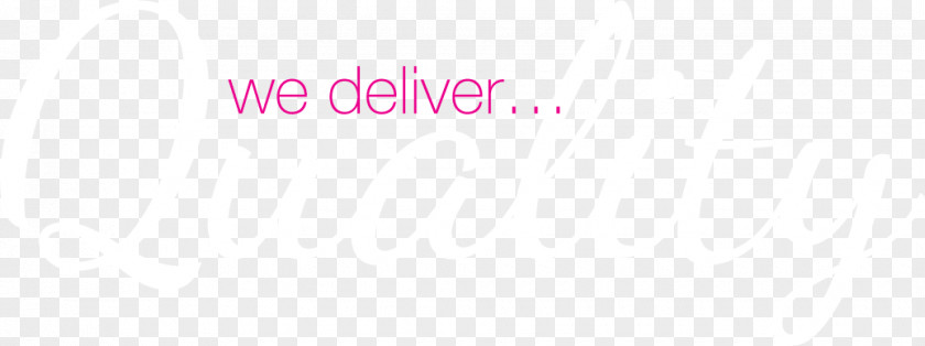 We Deliver Logo Brand Pink M Line Font PNG