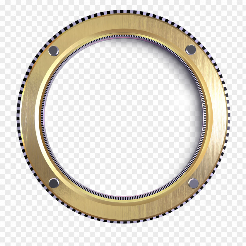 Circle Frame Paper Picture Frames Clip Art PNG