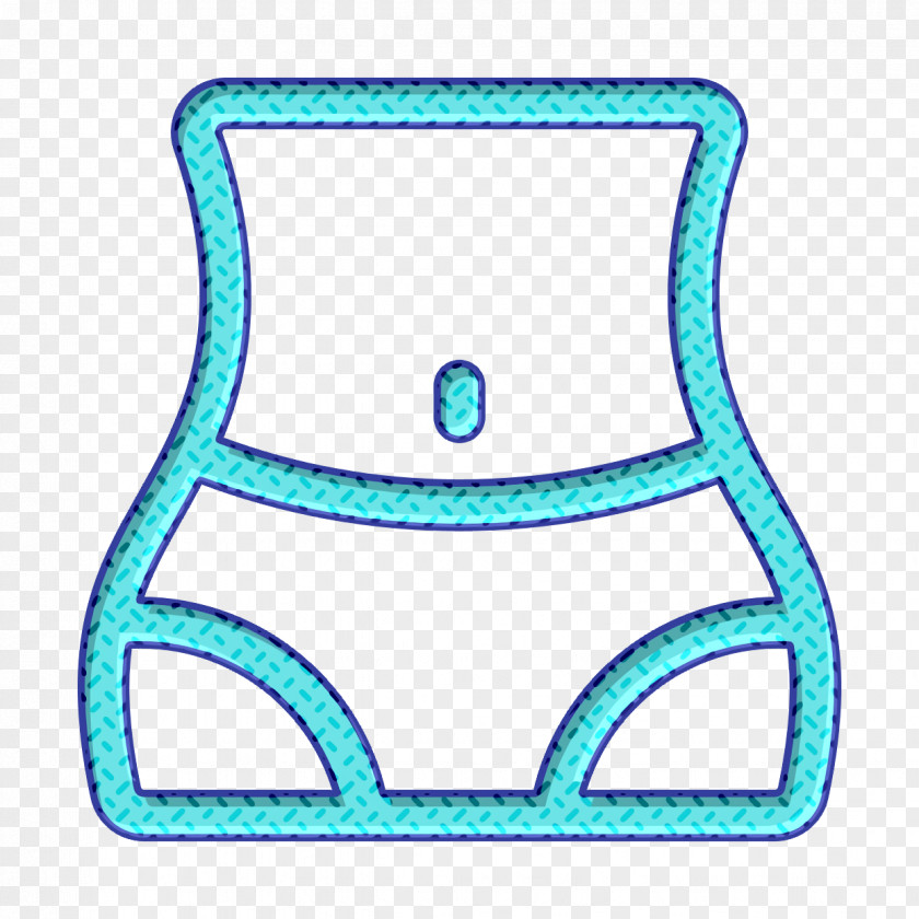 Diet Icon Wellness Waist PNG