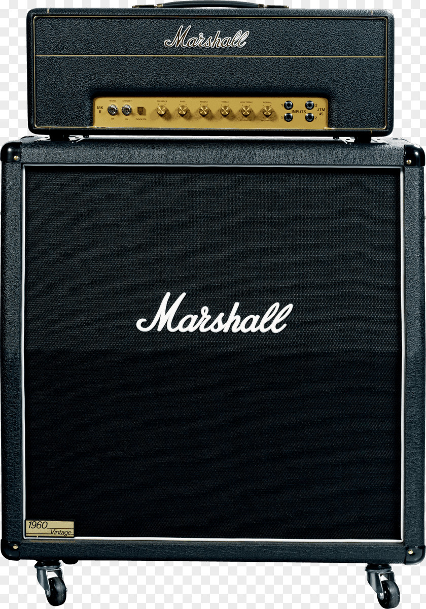 Electric Guitar Amplifier Marshall Amplification Speaker PNG
