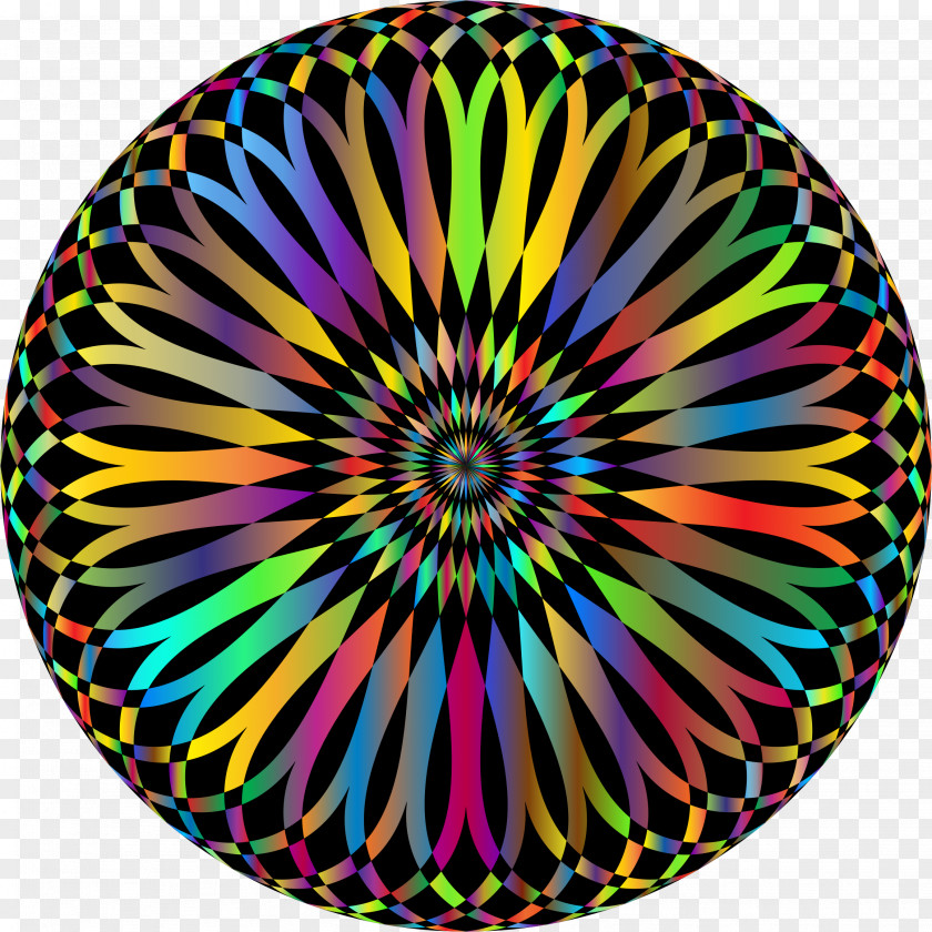 Mandala Symbol Geometry PNG
