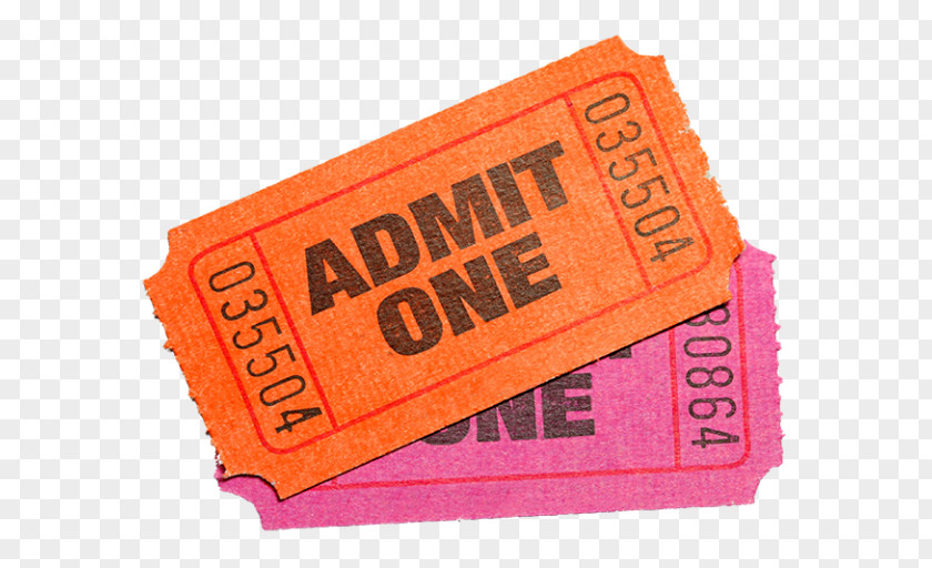 Ticket Cinema Royalty-free Stock Photography PNG