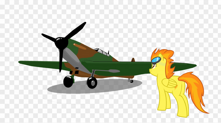 Aircraft Propeller Airplane Monoplane Horse PNG