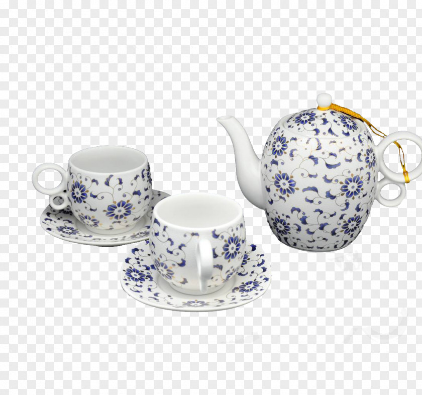 Ceramic Tea Teapot PNG