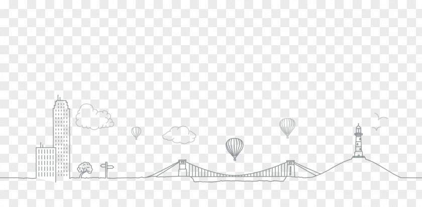 Design Line Art Architecture Graphic PNG