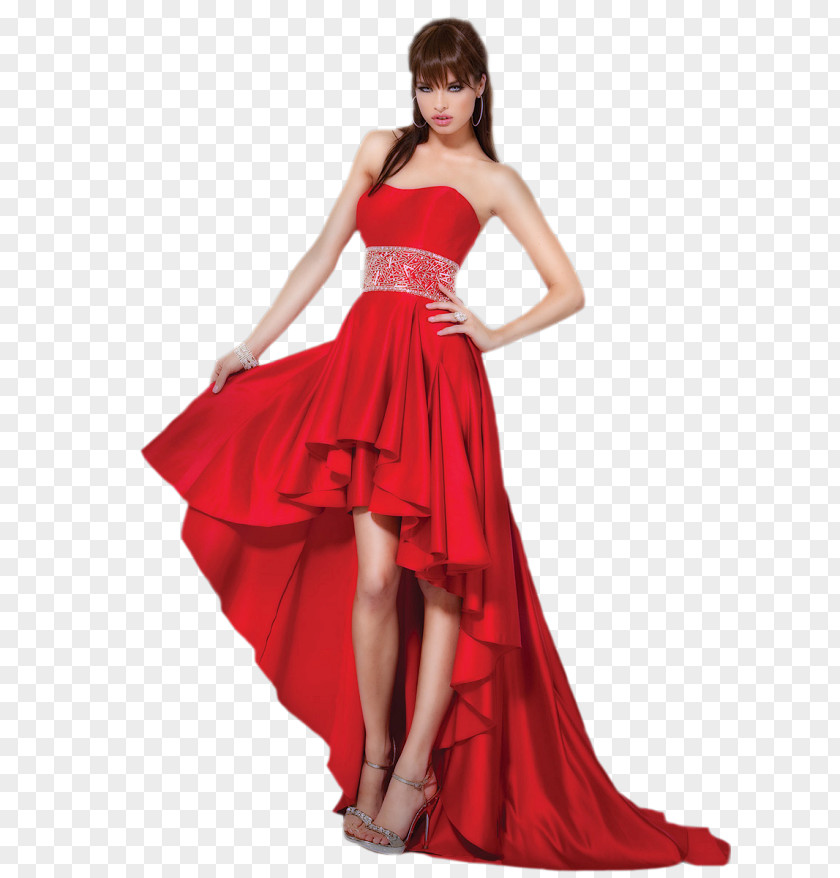 Ladies Wedding Dress Evening Gown Prom Clothing PNG