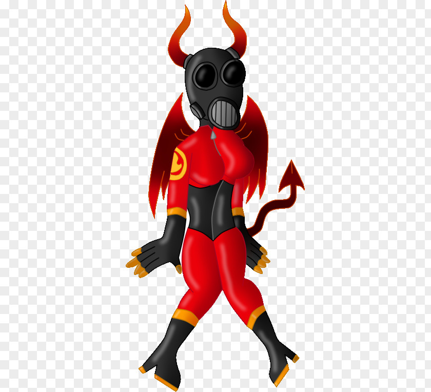 Little Devil Demon Supervillain Superhero Clip Art PNG