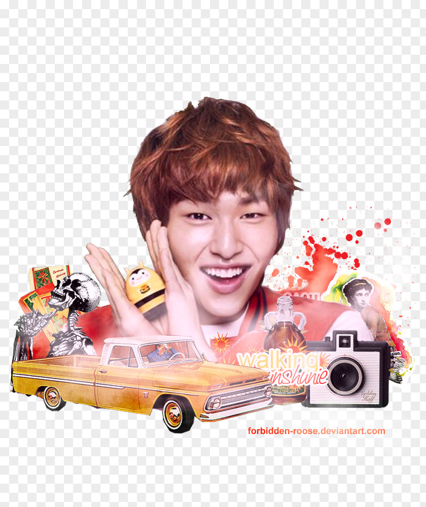 Onew Hair Coloring SHINee Etude House PNG