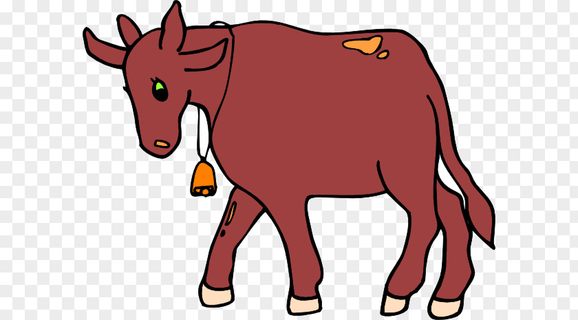 Red Cow Angus Cattle Texas Longhorn Dairy Goat Clip Art PNG