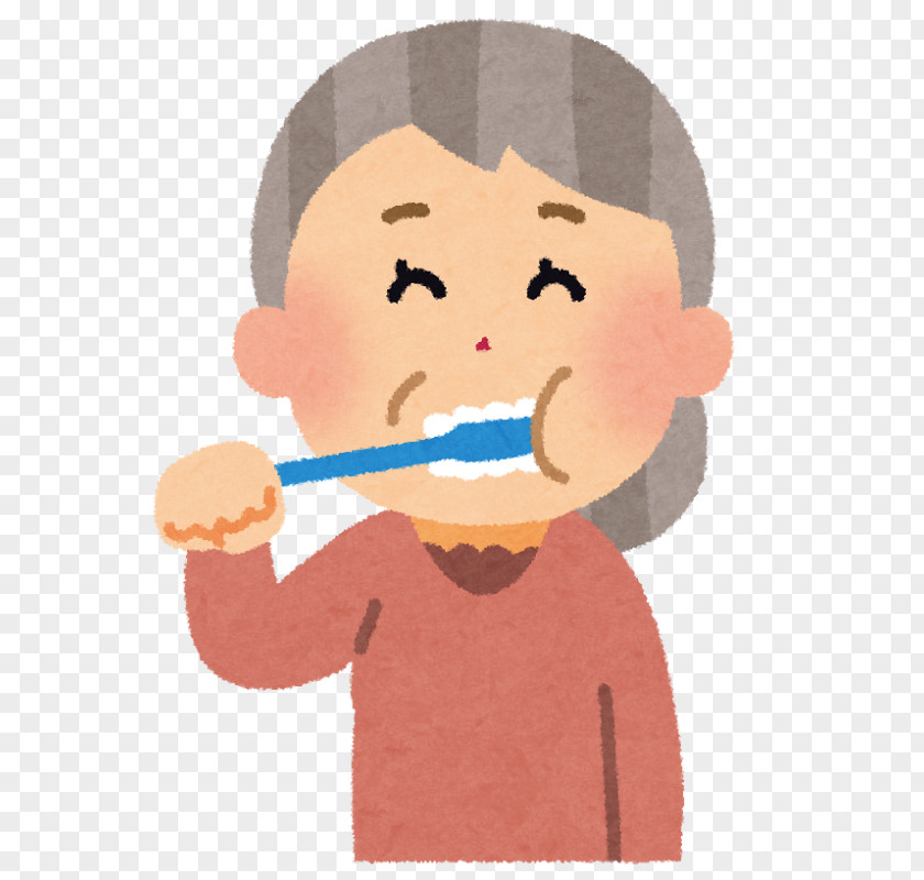 Toothpaste Tooth Brushing Dentist Old Age Mouth PNG
