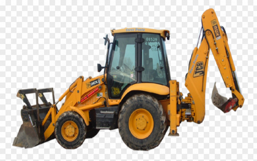Bulldozer Heavy Machinery JCB Architectural Engineering PNG