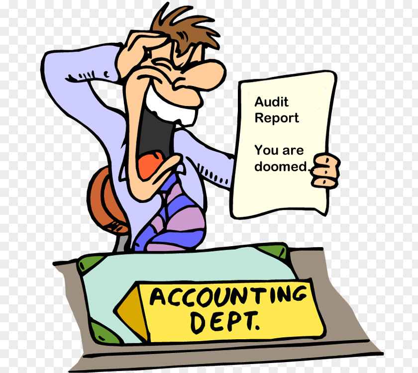 Cartoons About Compliance Auditor Disbursement Business Accounting Bookkeeping Clip Art PNG