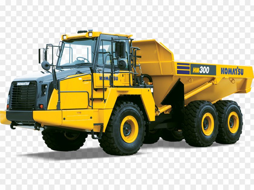 Truck Komatsu Limited Haul Articulated Vehicle Dump PNG