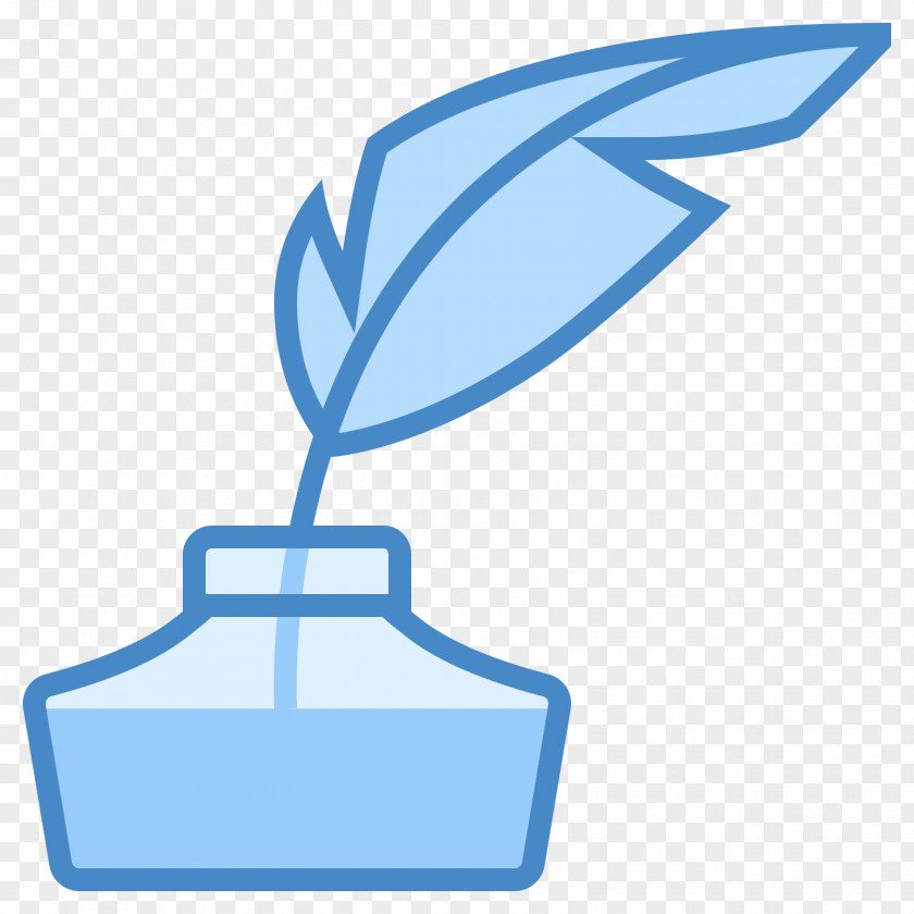 Writer Paper Quill Chimay Blue Clip Art PNG