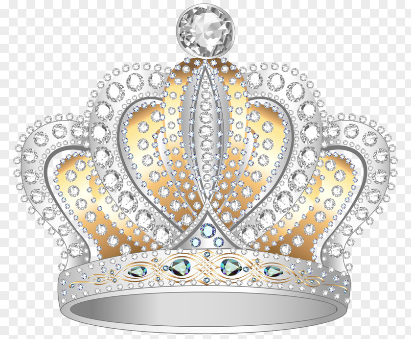 Crown Tiara Gold Clip Art PNG
