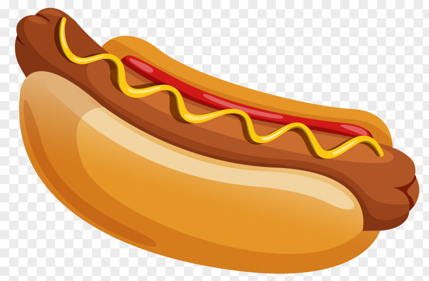 Hot Dog With Mustard Clipart Hamburger Sausage Chili Clip Art PNG