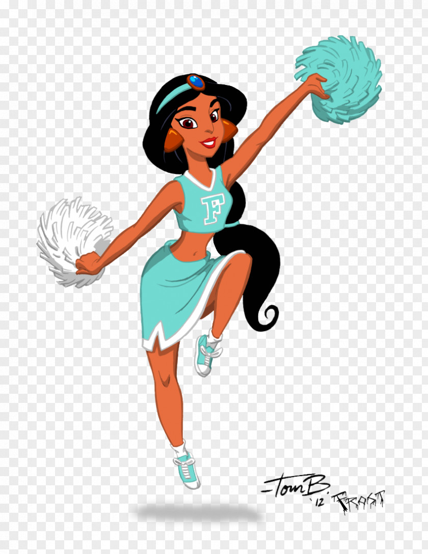Jasmine Princess Cheerleading Disney Cheering Sport PNG
