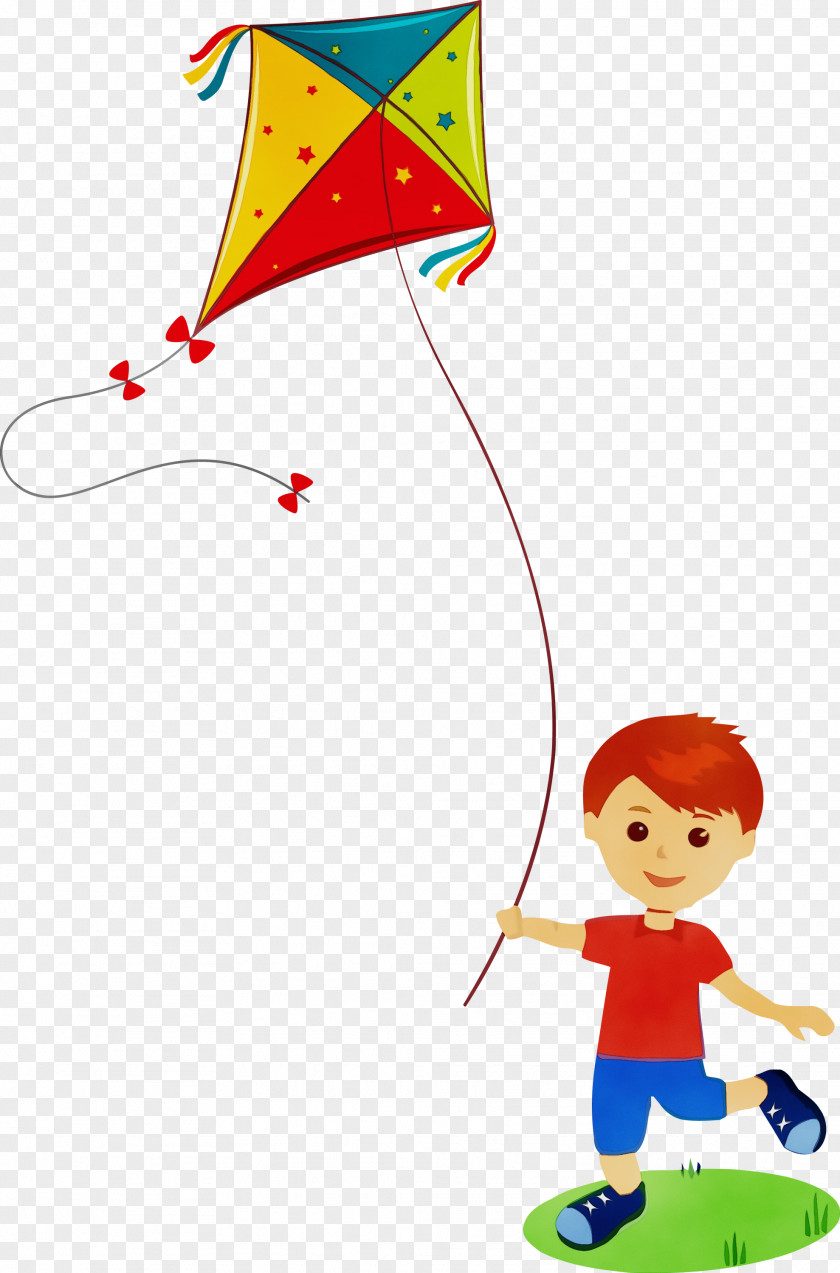 Kite Cartoon Child Toy Play PNG