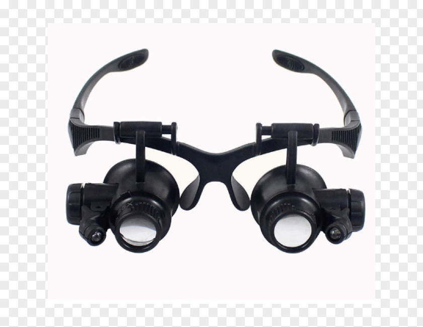 Light Magnifying Glass Loupe Glasses PNG