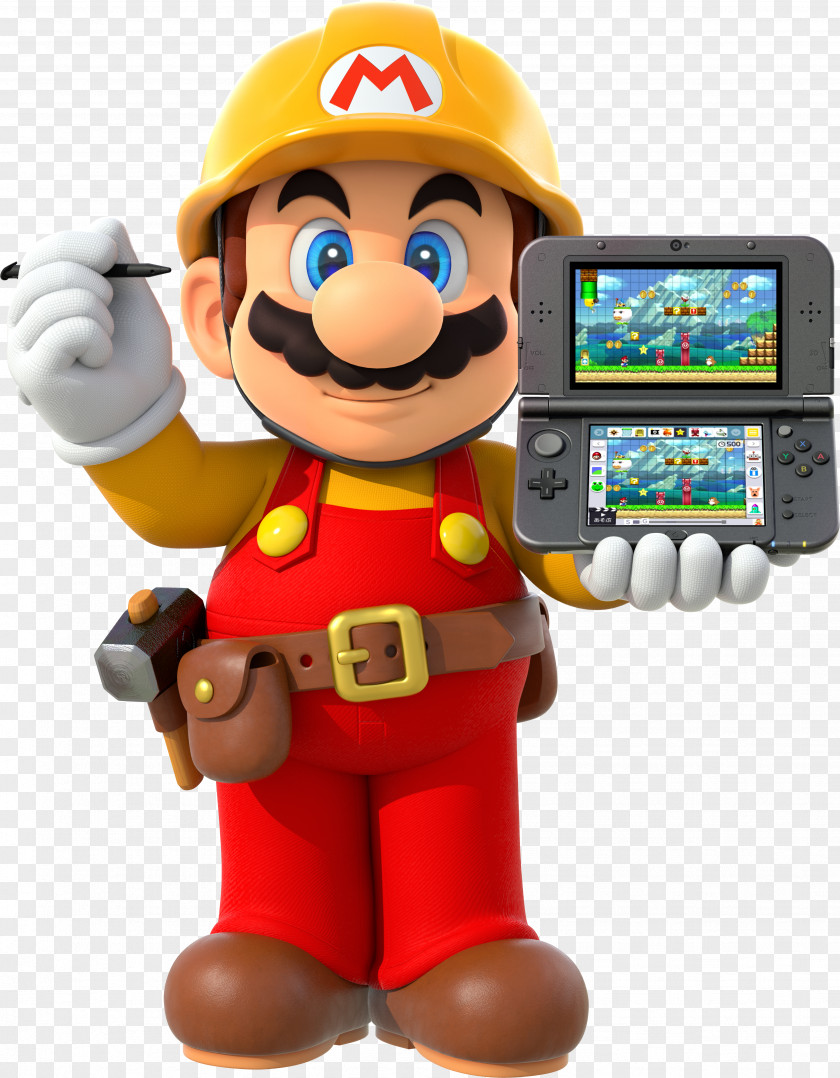 Mario Super Maker Bros. Galaxy Wii PNG