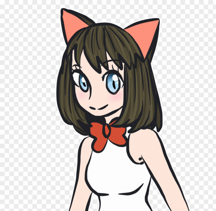 Kitten Whiskers Catgirl PNG