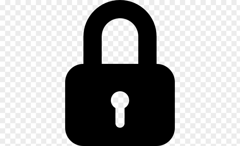 Schloss Padlock Web Typography Clip Art PNG