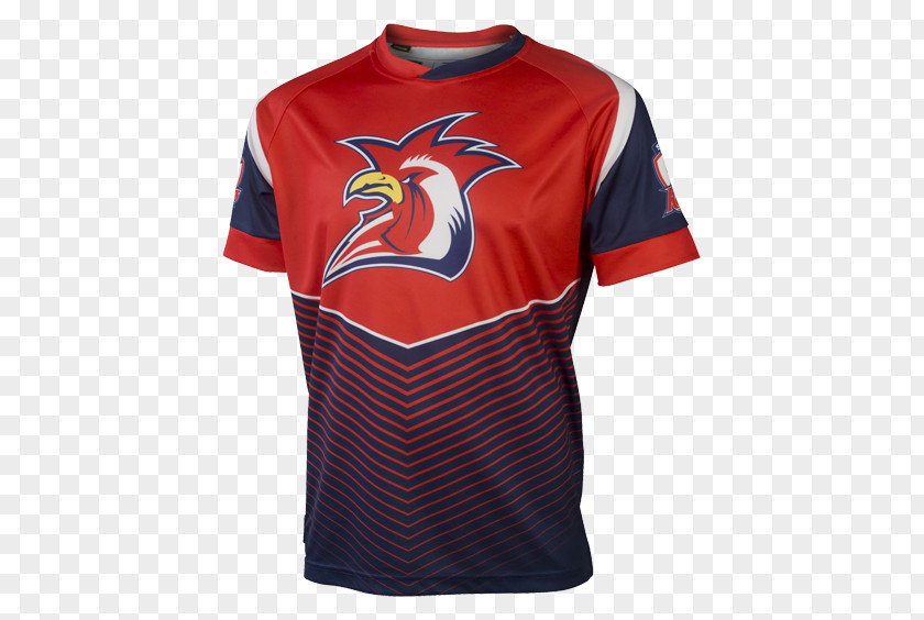 T-shirt Sports Fan Jersey Sydney Roosters National Rugby League Sleeve PNG