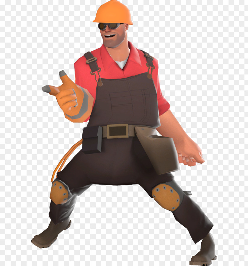 Team Fortress 2 Engineer Taunting PNG