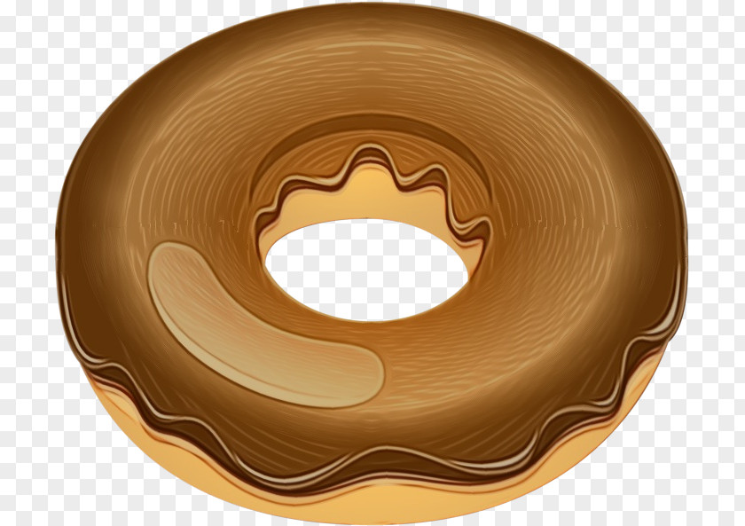 Wheel Doughnut Brown PNG