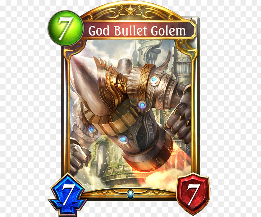 Carriage Gold Shadowverse Golem Collectible Card Game Tempest Of The Gods No PNG