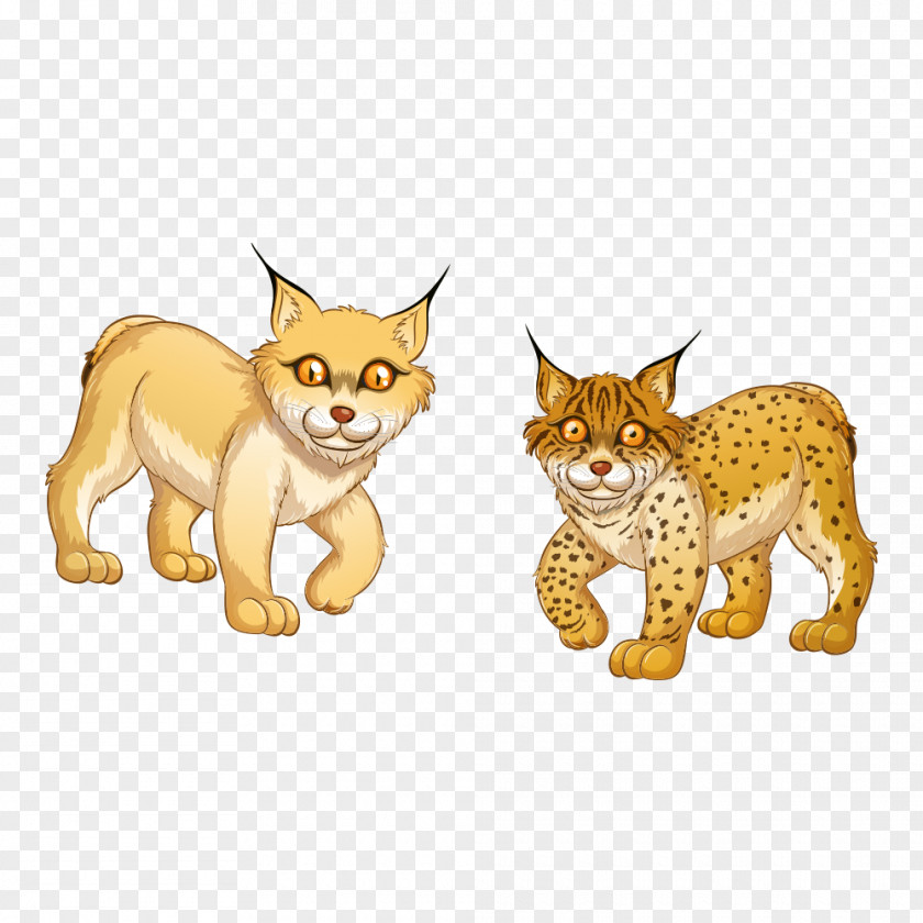 Cartoon Lion Polar Bear Tiger Felidae Illustration PNG