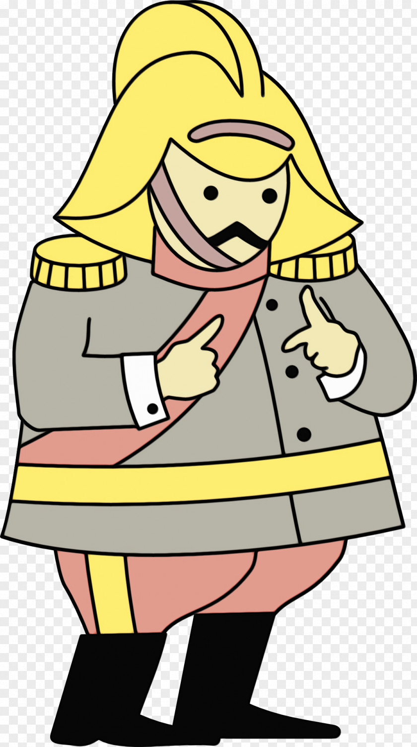 Costume Fictional Character Cartoon Clip Art Yellow Line PNG